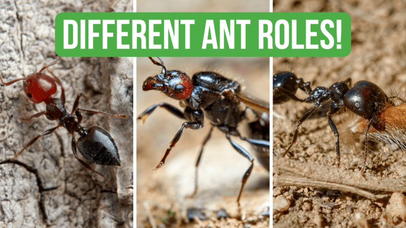 The Different Roles In An Ant Colony!
