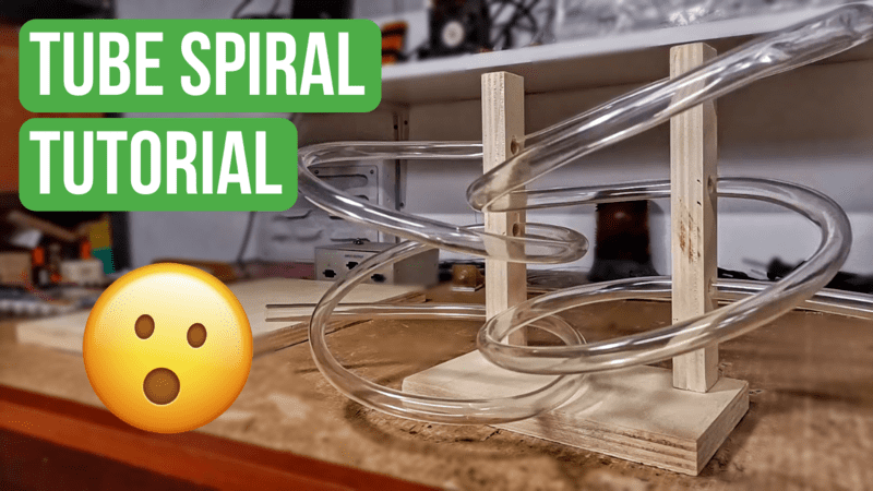 How To Make a Tube Spiral For Your Ants